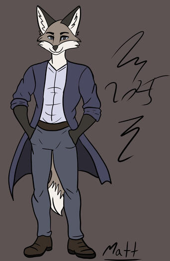 Fox Anthro-Flats